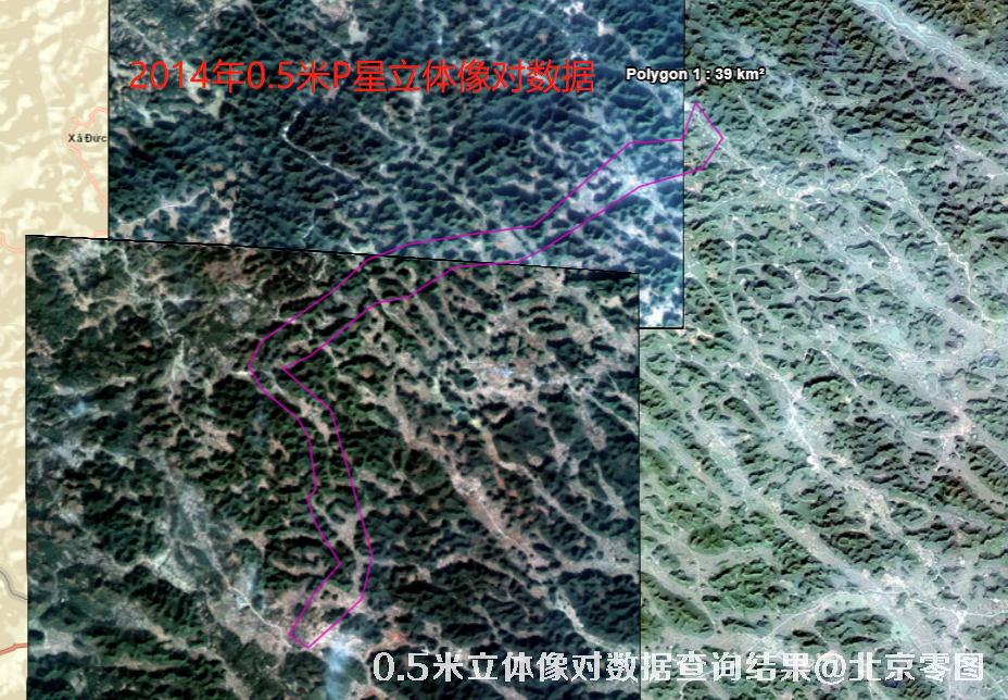 广西325省道立体像对数据