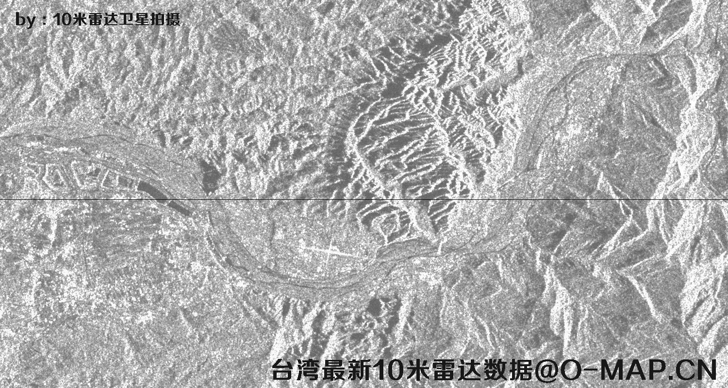 台湾地区最新10米哨兵1A雷达卫星影像数据