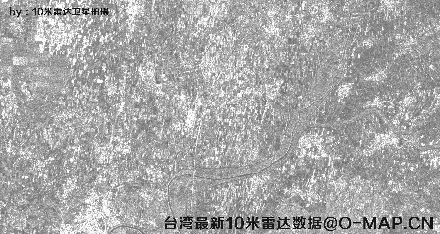 台湾地区最新10米哨兵1A雷达卫星影像数据