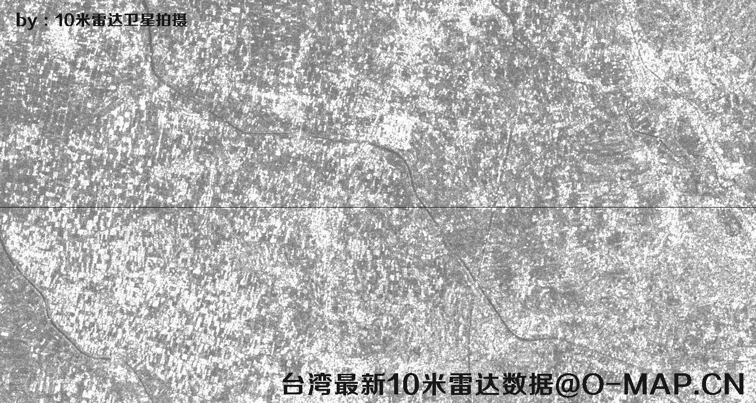 台湾地区最新10米哨兵1A雷达卫星影像数据