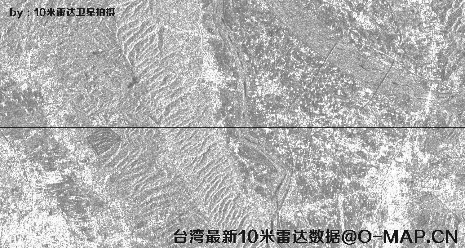 台湾地区最新10米哨兵1A雷达卫星影像数据