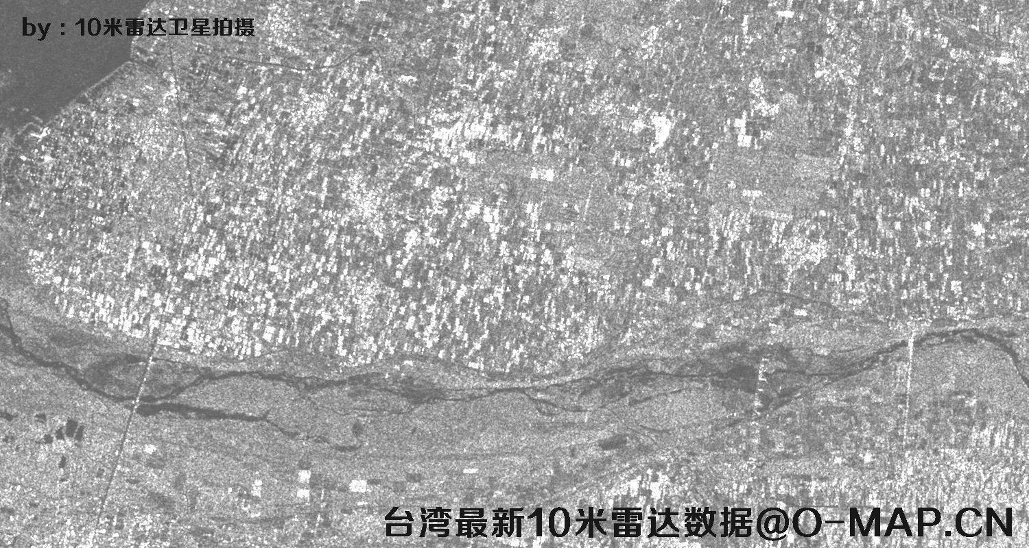 台湾地区最新10米哨兵1A雷达卫星影像数据