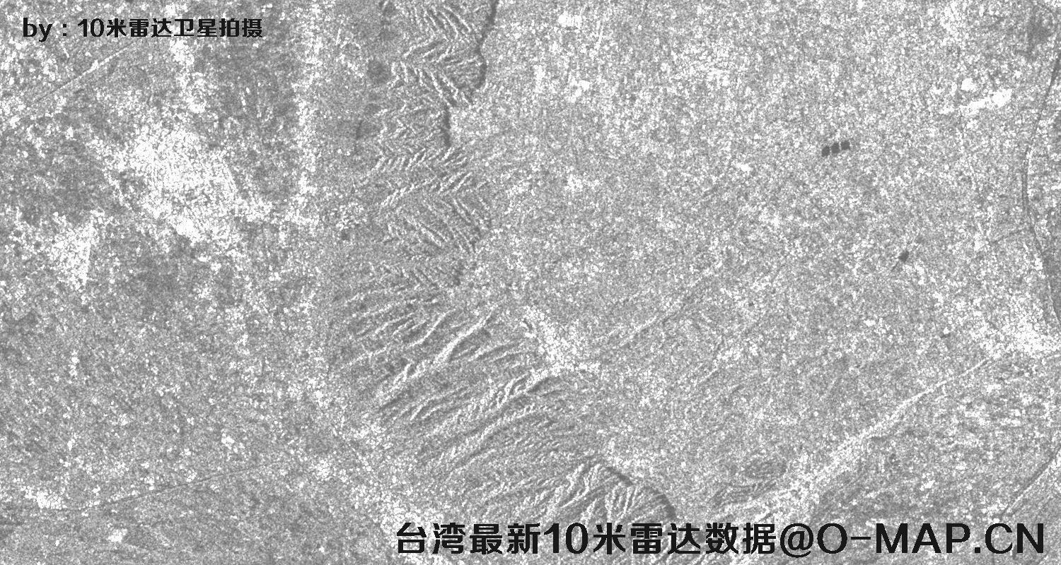 台湾地区最新10米哨兵1A雷达卫星影像数据