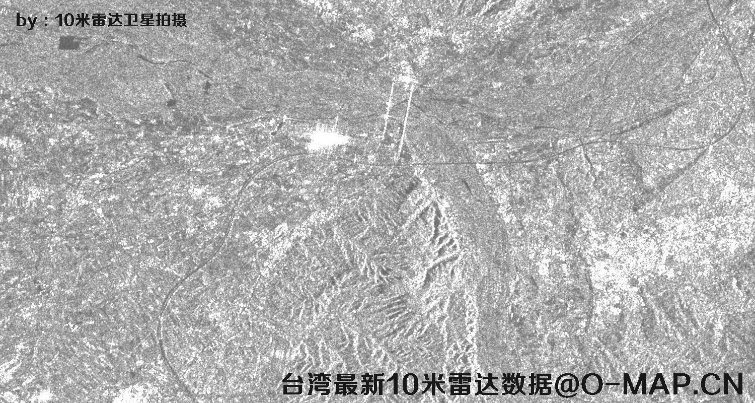 台湾地区最新10米哨兵1A雷达卫星影像数据