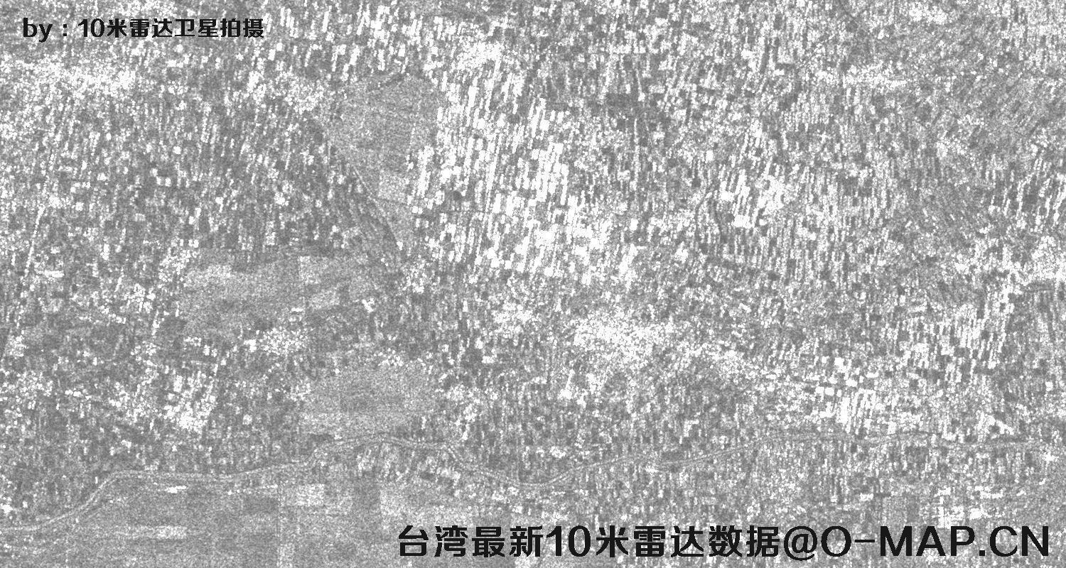 台湾地区最新10米哨兵1A雷达卫星影像数据