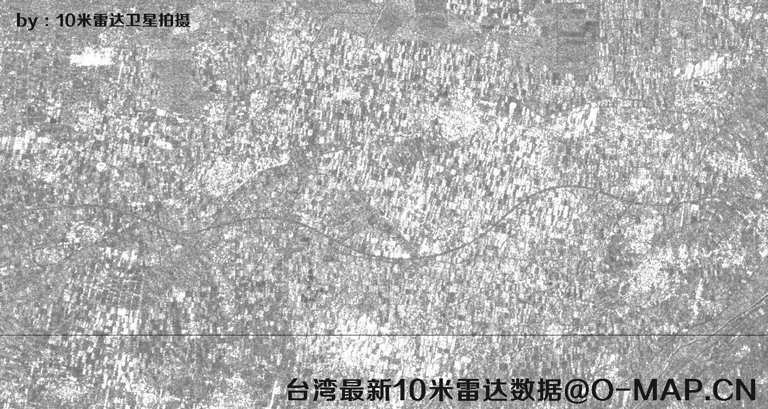 台湾地区最新10米哨兵1A雷达卫星影像数据