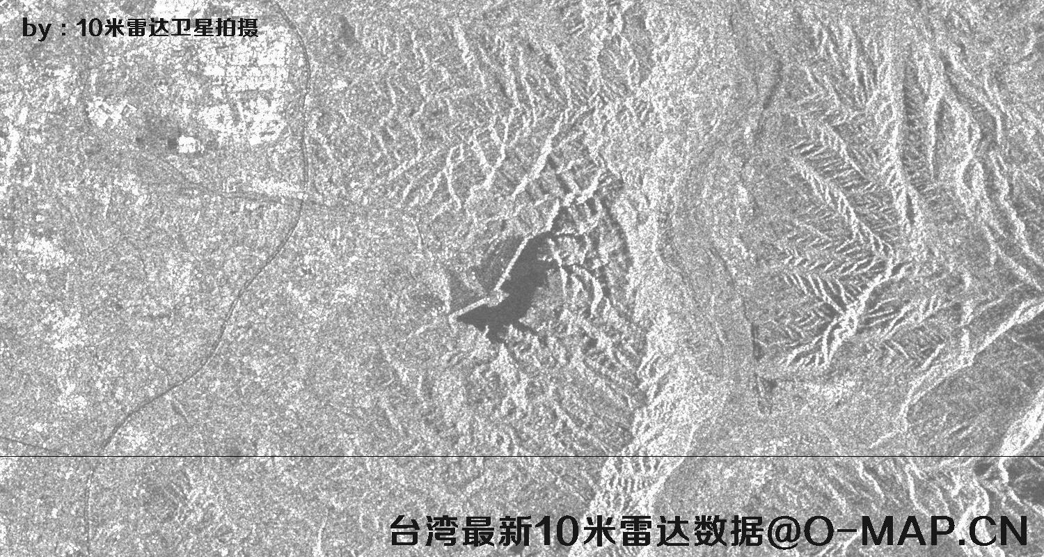 台湾地区最新10米哨兵1A雷达卫星影像数据