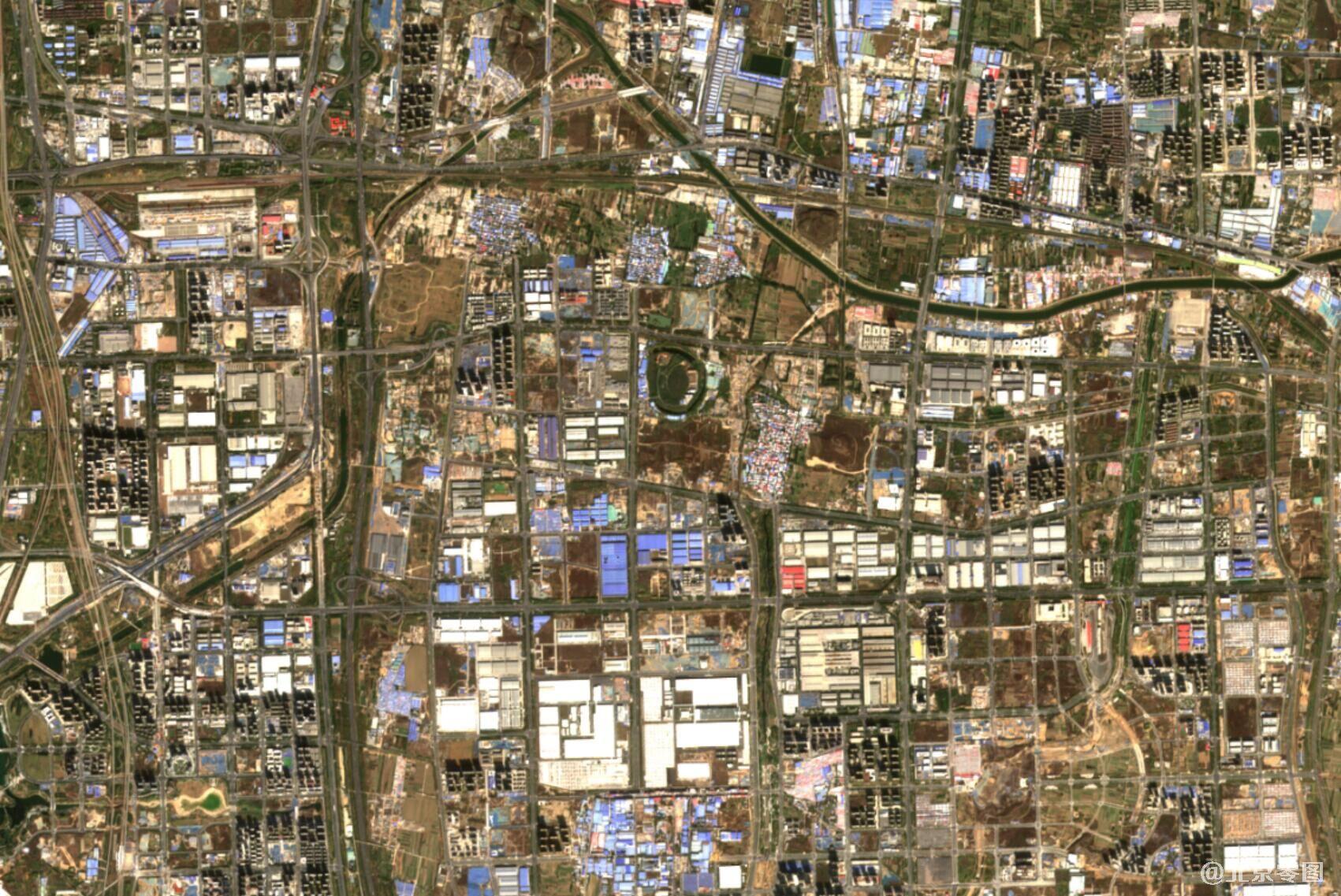 哨兵卫星影像图