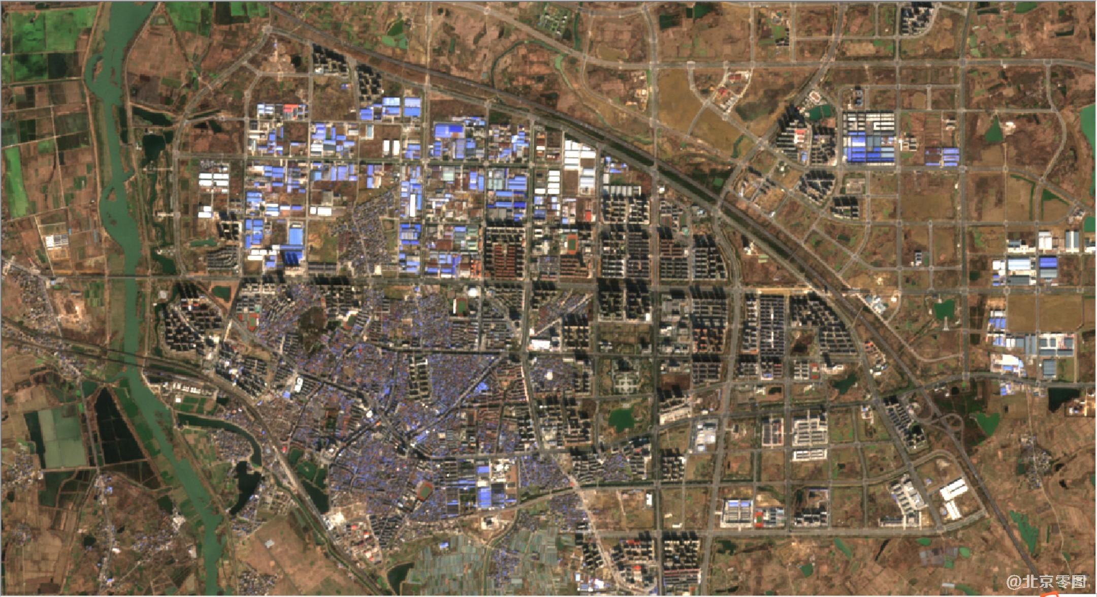 10米分辨率卫星图样例