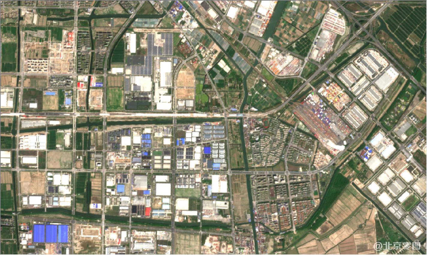 上海市2021年4月份卫星图
