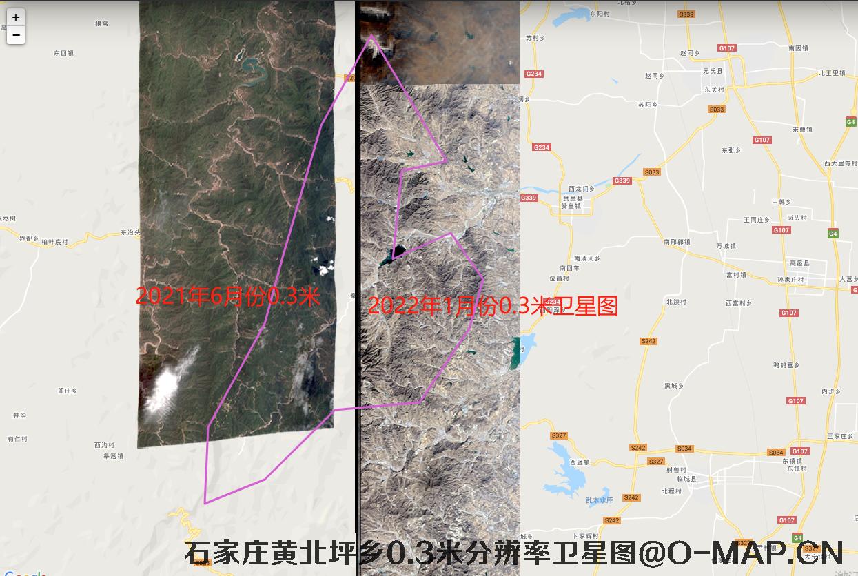 河北省石家庄市2022年0.3米卫星图