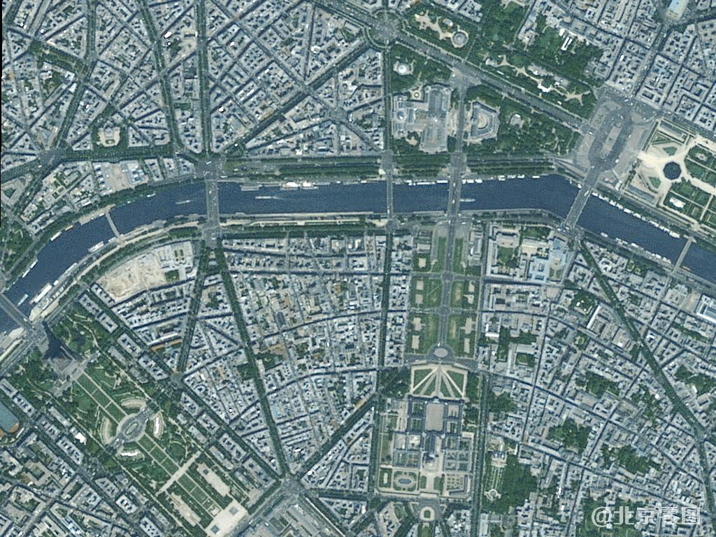 SPOT5卫星影像图