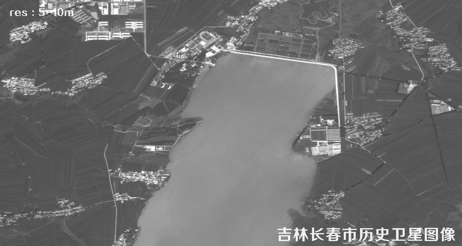吉林市长春市2010年卫星历史图像