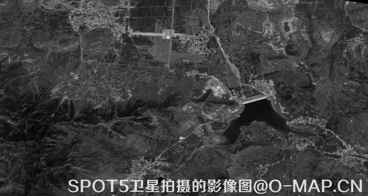 SPOT5卫星拍摄的历史影像数据