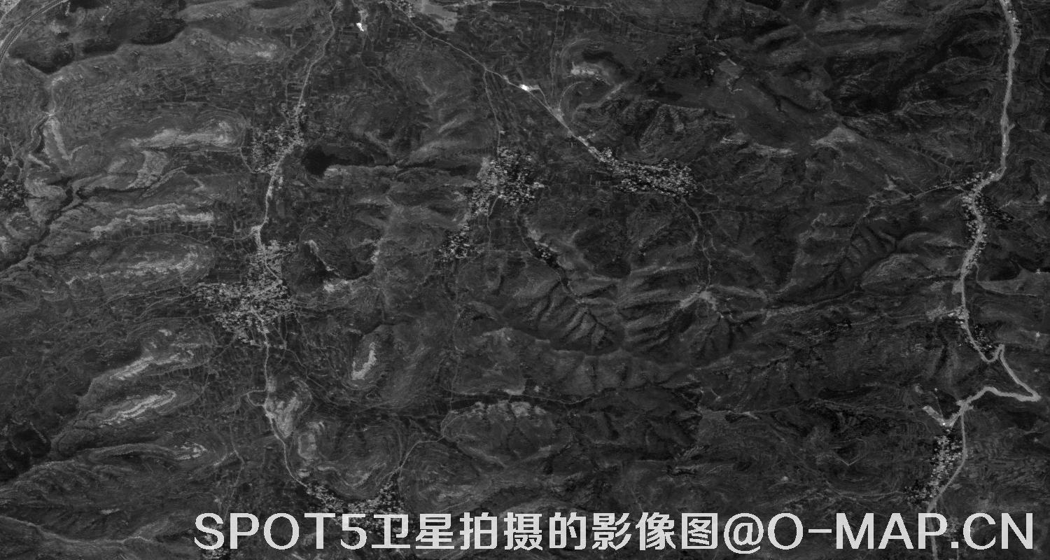 SPOT5卫星拍摄的历史影像数据