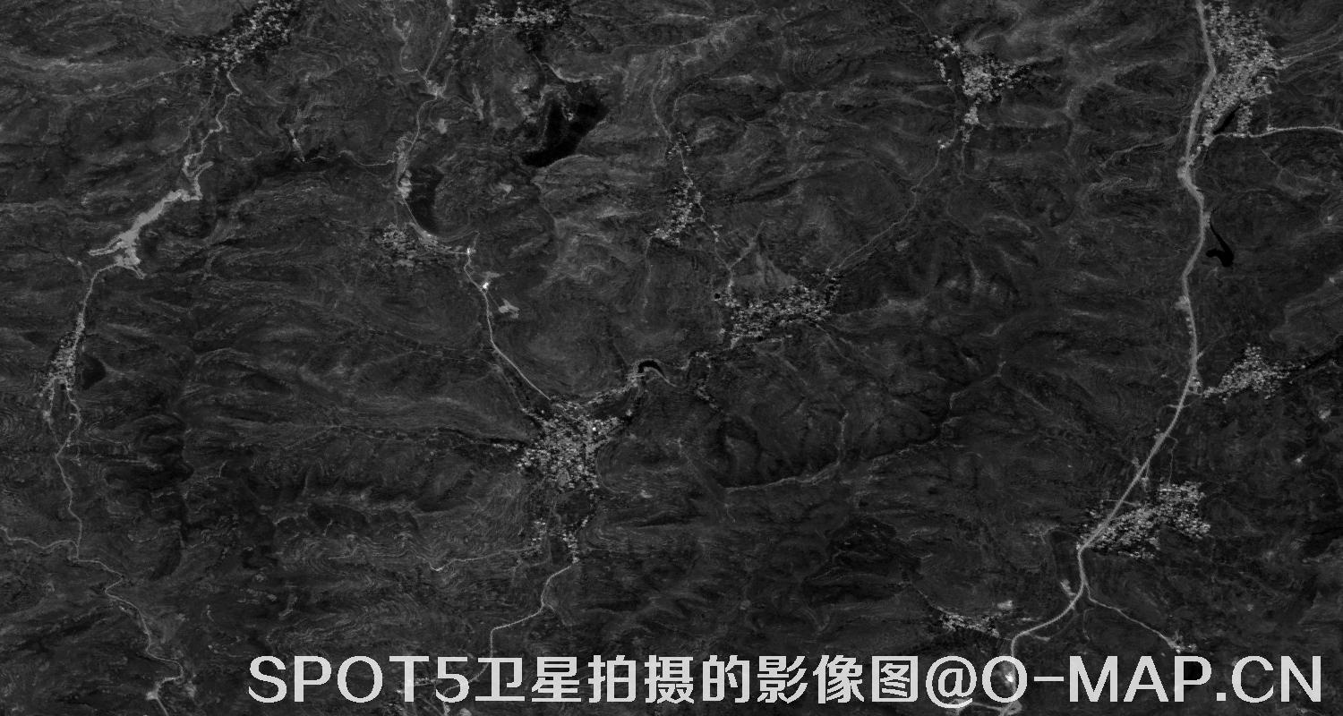 SPOT5卫星拍摄的历史影像数据