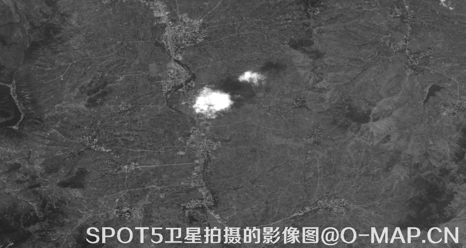 SPOT5卫星拍摄的历史影像数据