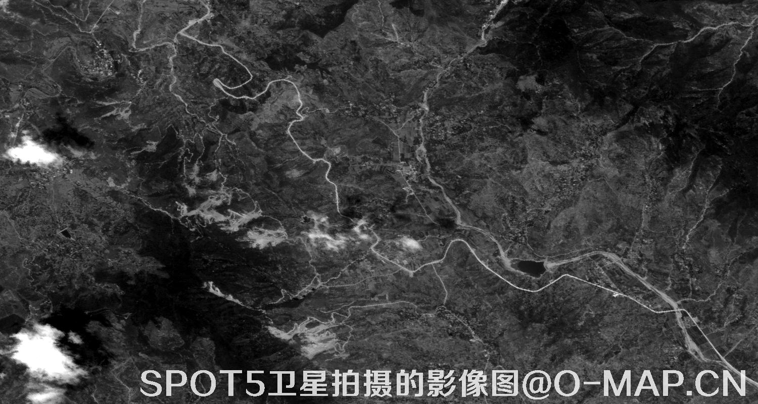SPOT5卫星拍摄的历史影像数据
