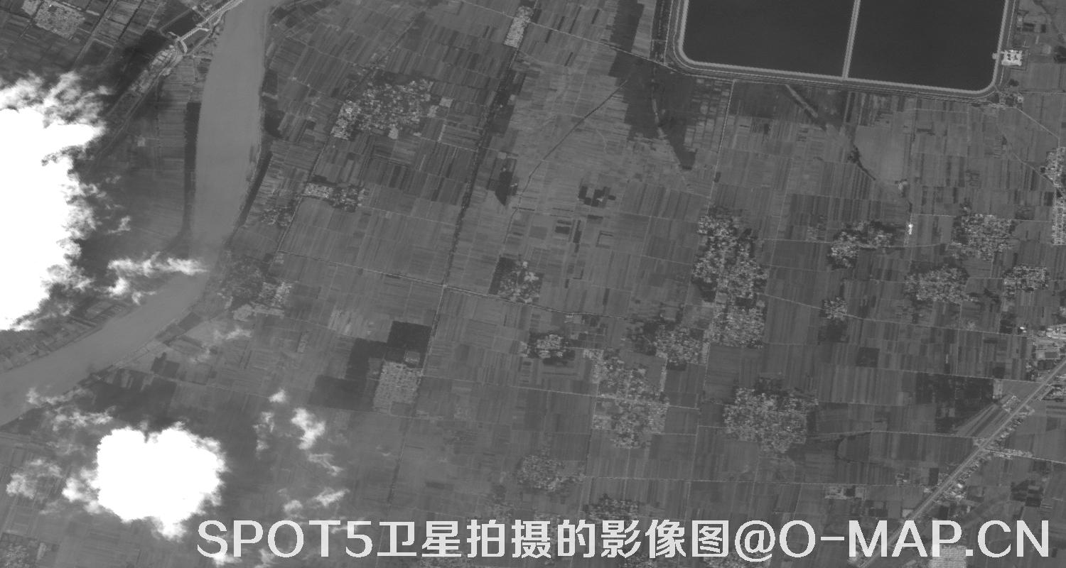 SPOT5卫星拍摄的历史影像数据