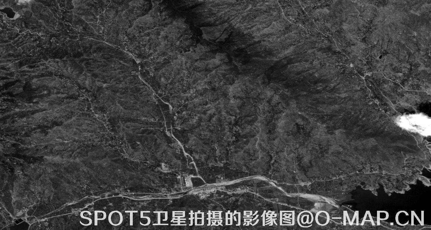 SPOT5卫星拍摄的历史影像数据