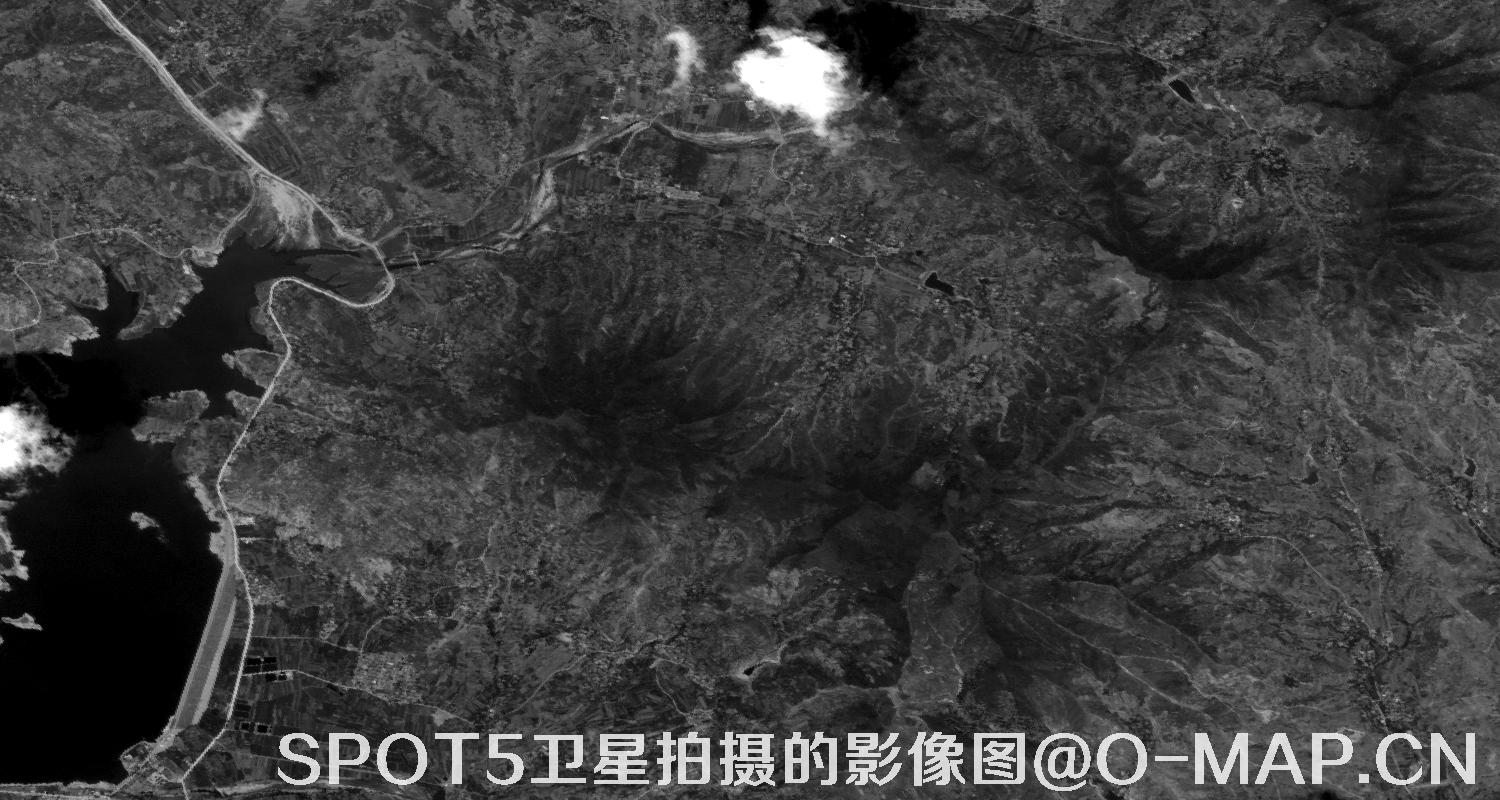 SPOT5卫星拍摄的历史影像数据