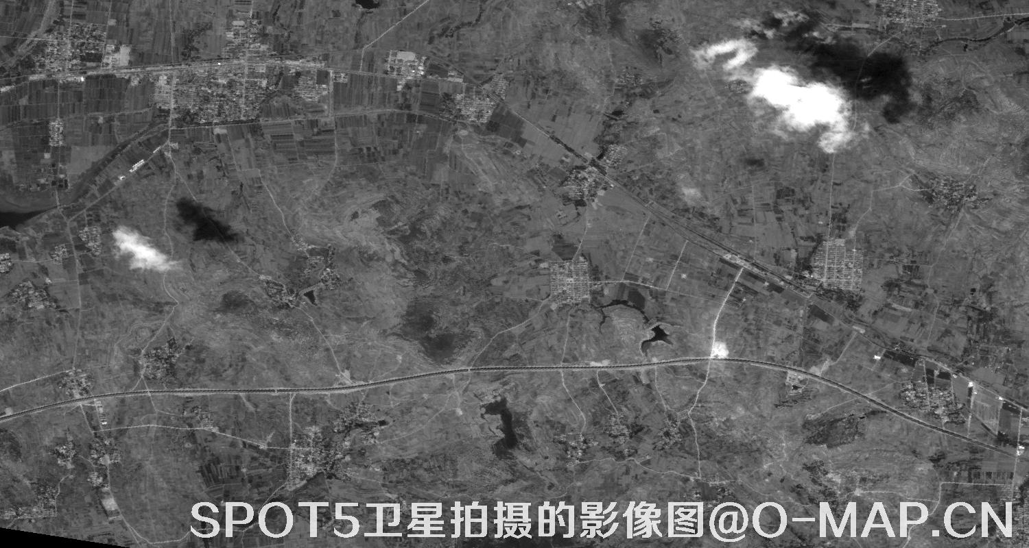 SPOT5卫星拍摄的历史影像数据