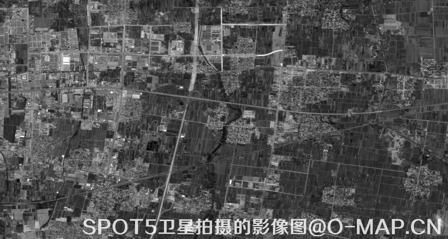 SPOT5卫星拍摄的历史影像数据