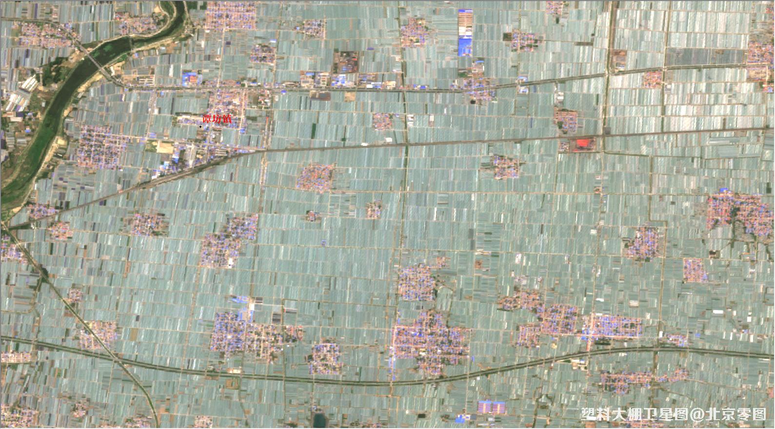青州市和寿光市塑料大棚2021年最新10米卫星图