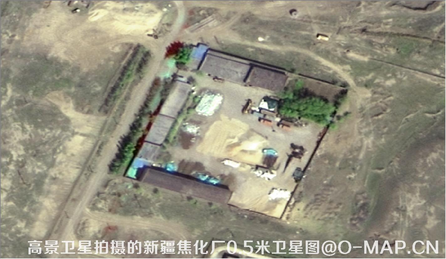 高景卫星拍摄的0.5米分辨率卫星图效果