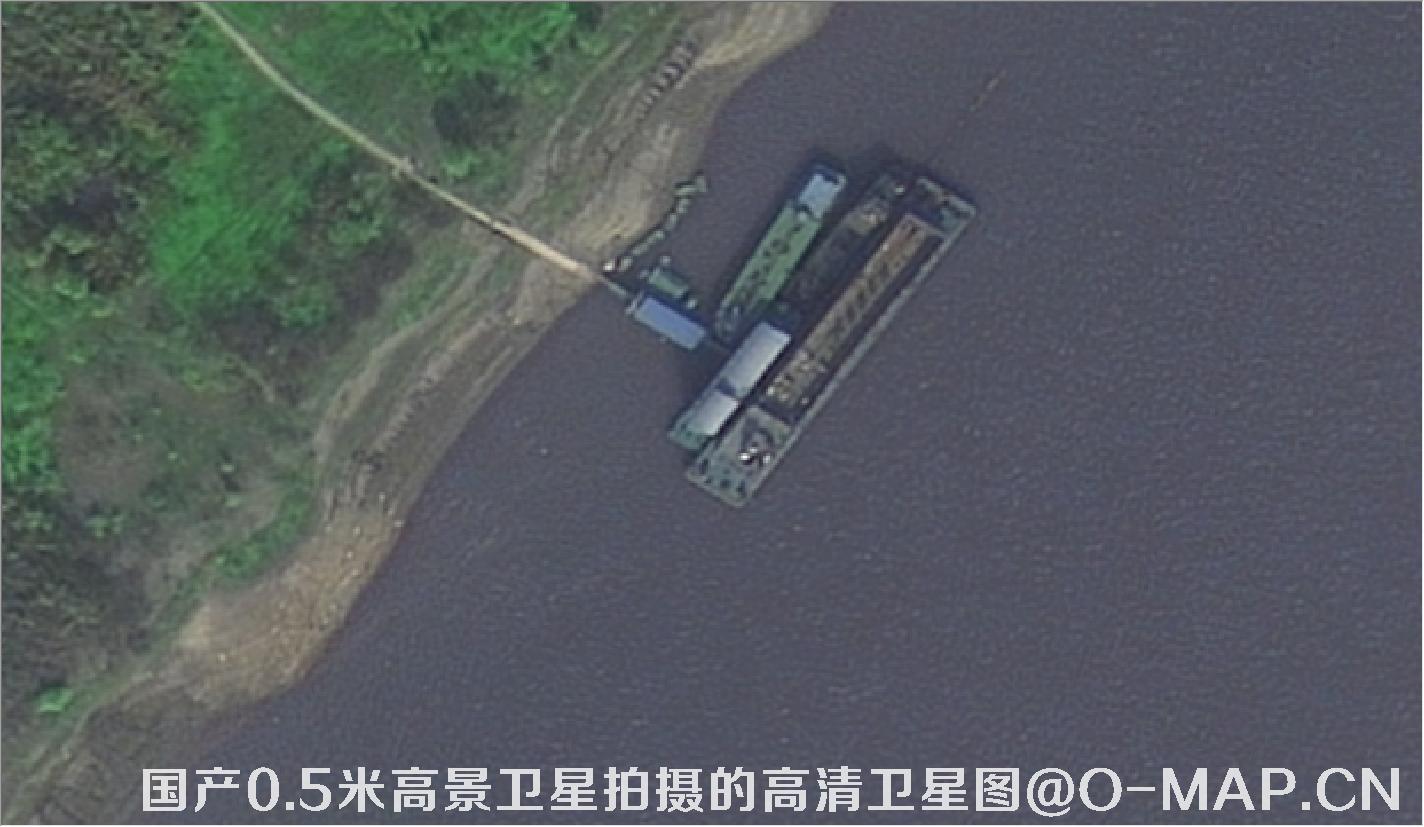高景一号卫星拍摄的0.5米分辨率影像图
