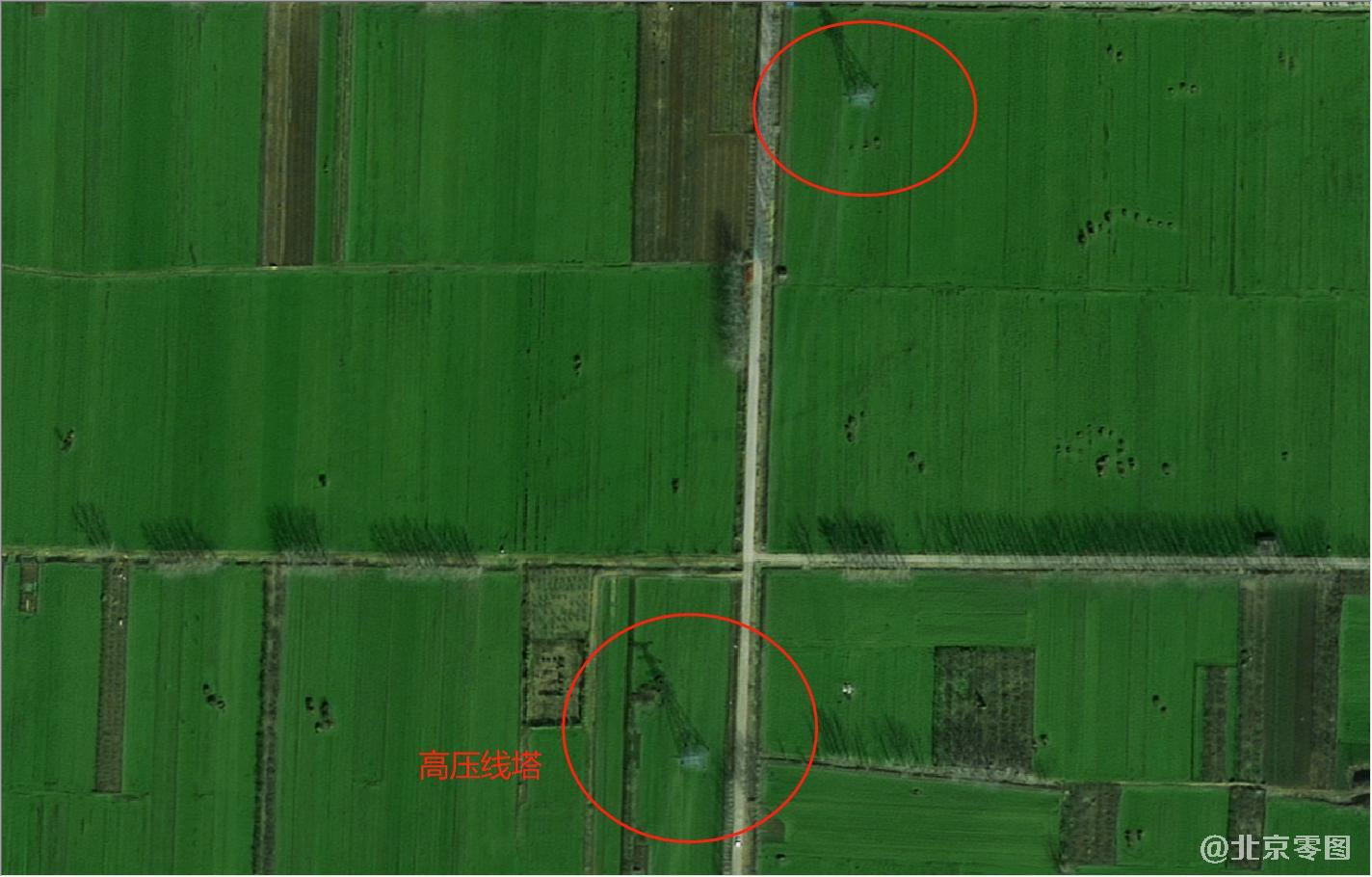 高景一号卫星拍摄的0.5米分辨率影像图
