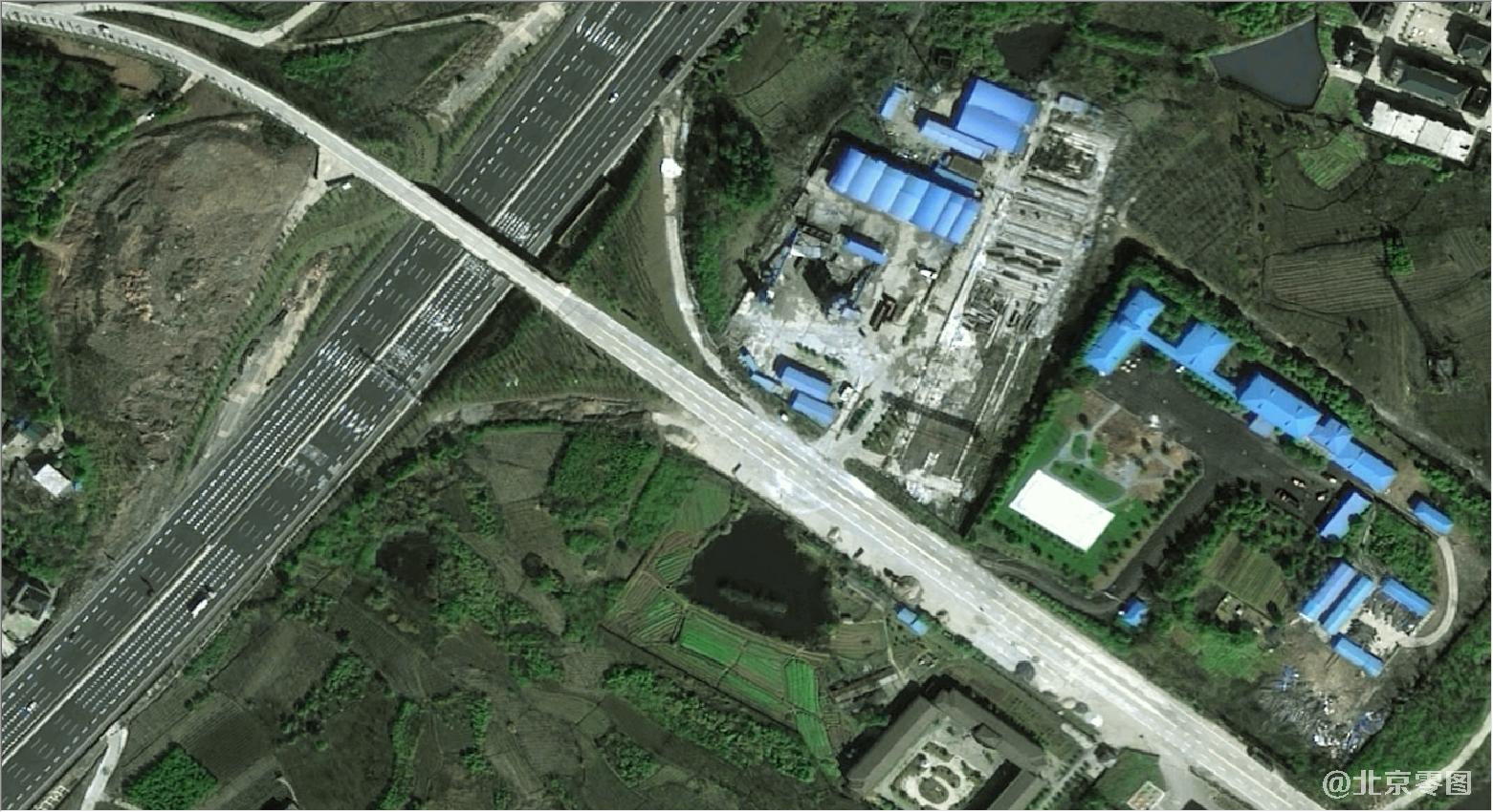 chinese 0.5-meter SuperView satellite image sample