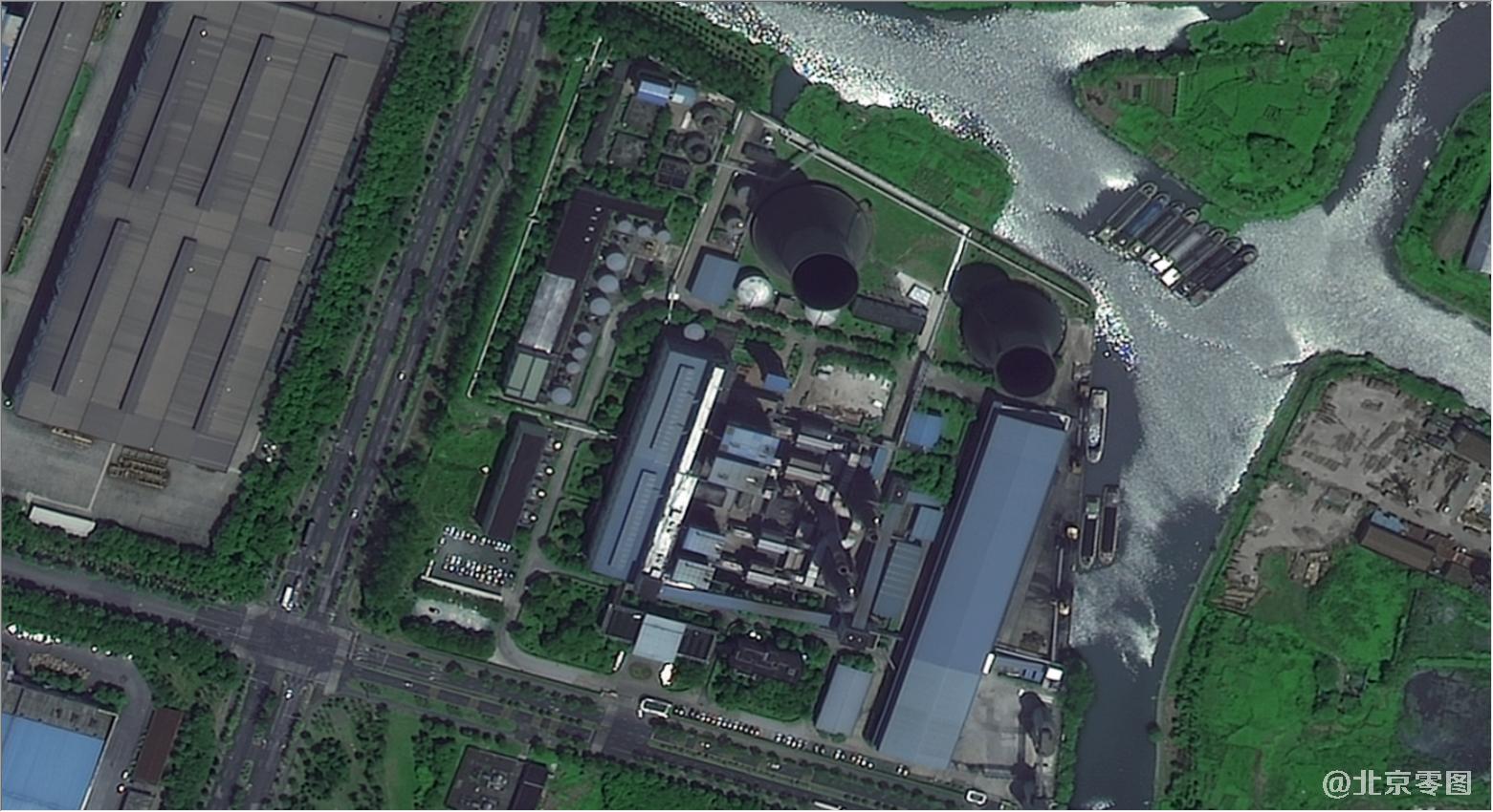 高景一号卫星拍摄的江苏省无锡市卫星图