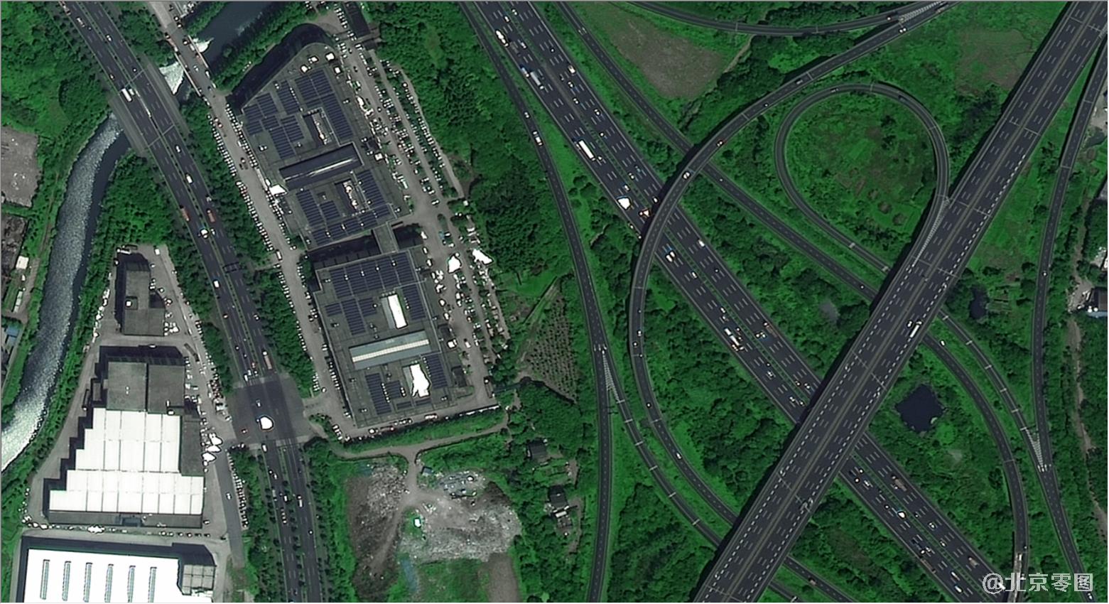 chinese 0.5-meter SuperView satellite image sample