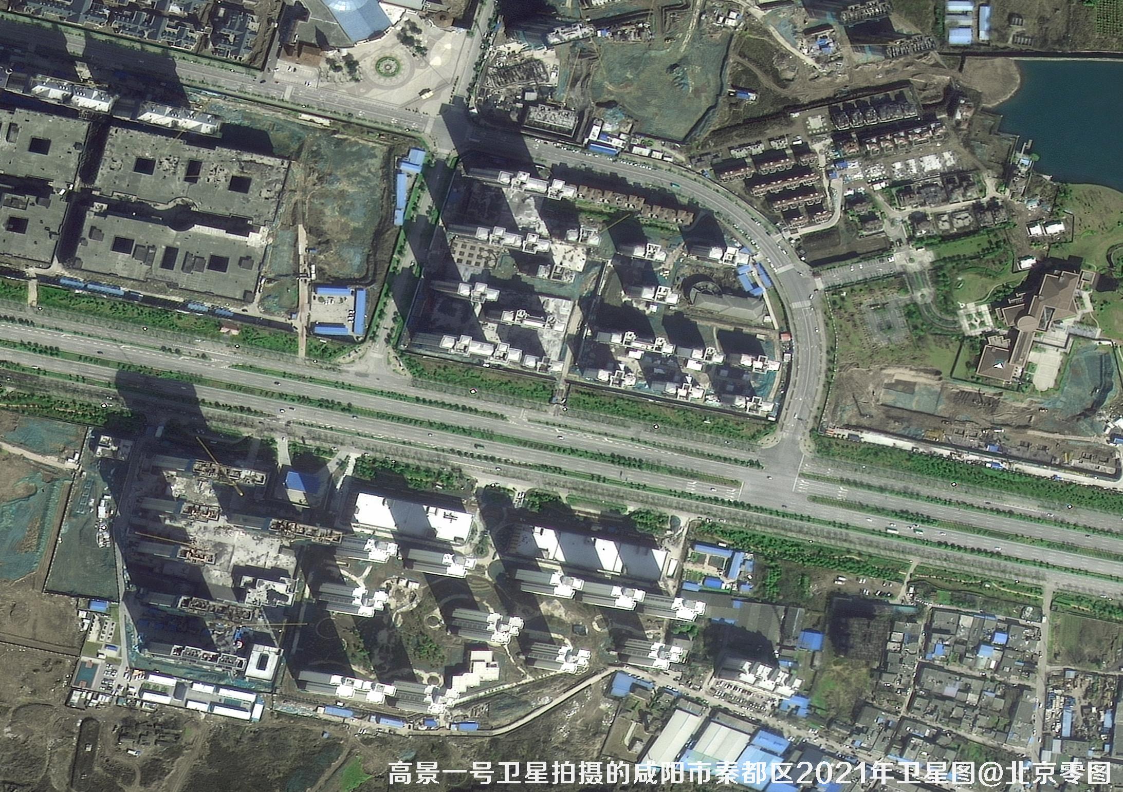 0.5-meter satellite image taken by SuperView Satellite 