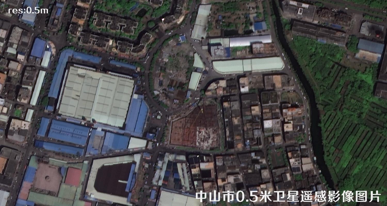 0.5-meter resolution images of SuperView Satellite