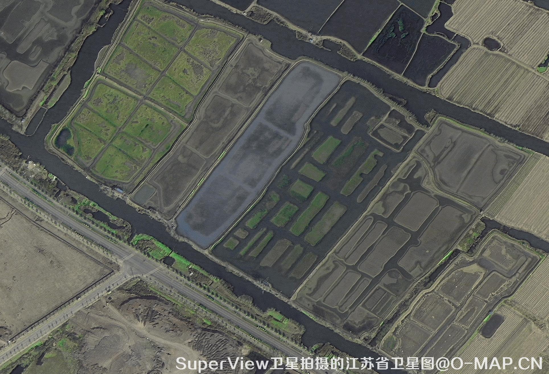 SuperView卫星拍摄的江苏省句容市卫星图