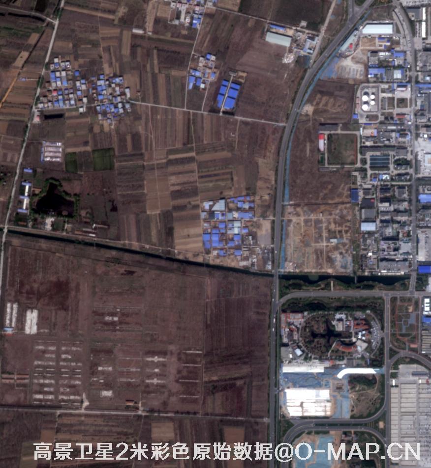 0.5米分辨率卫星图样例