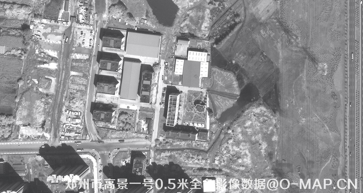 河南省郑州市高景一号0.5米全色影像数据