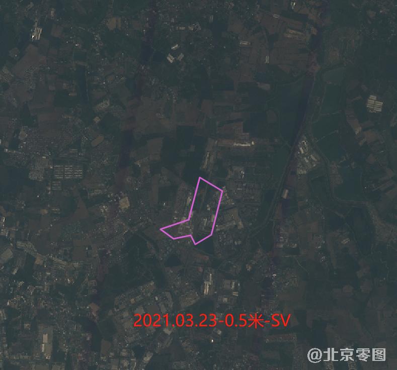 泰国工厂最新0.5米卫卫星影像预览图