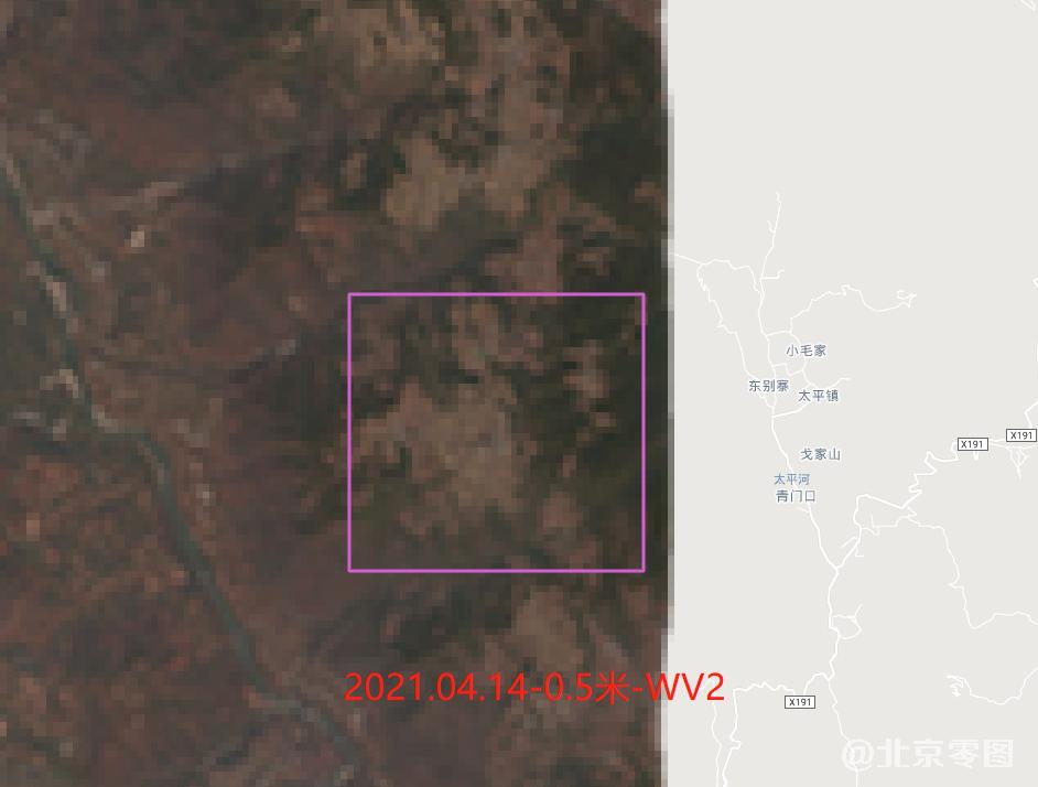 东蚌村最新0.5米卫星图预览图