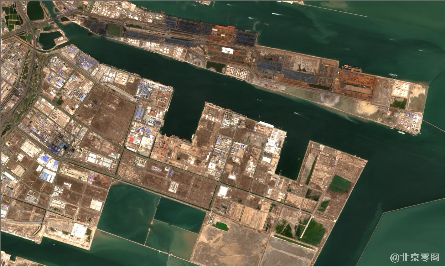 天津市2021年4月份卫星地图