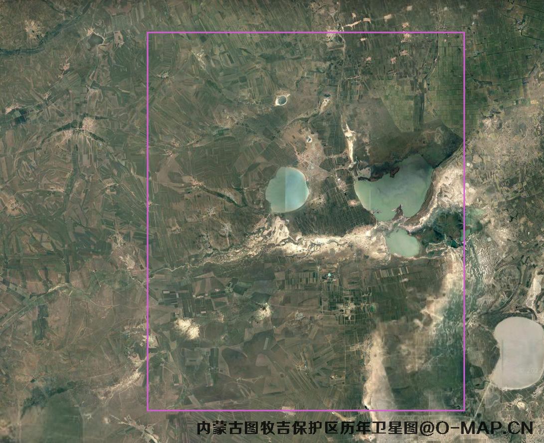 内蒙古图牧吉国家级自然保护区历史卫星图