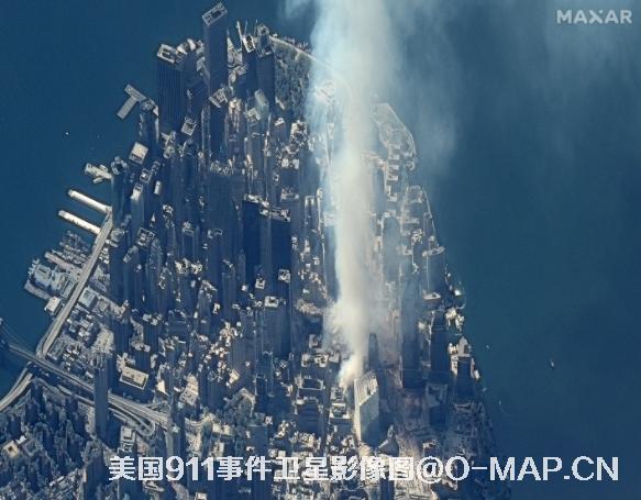 Maxar卫星拍摄的美国911事件的历史图像