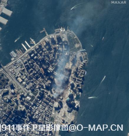 Maxar卫星拍摄的美国911事件的历史图像