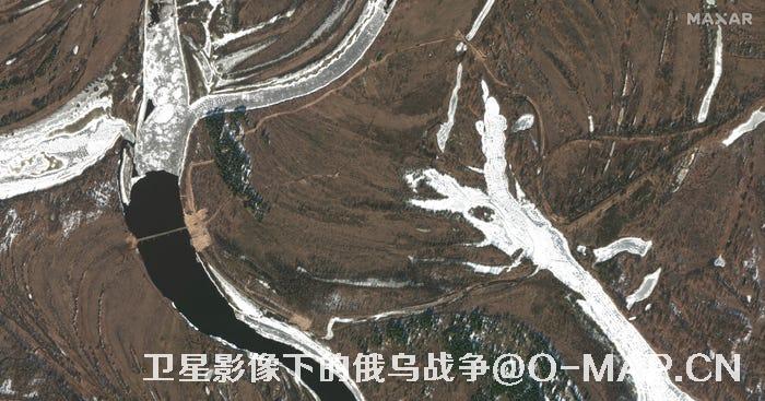 Maxar卫星拍摄的俄乌战争影像图