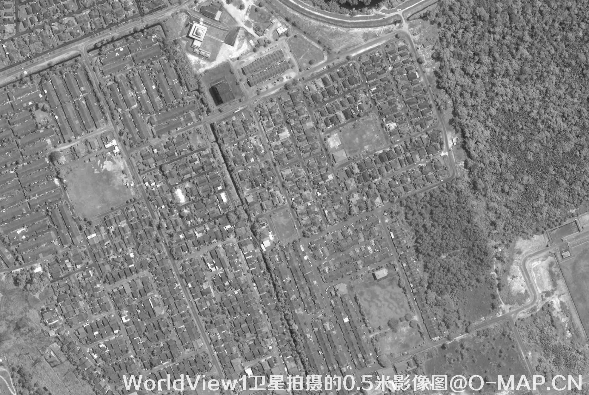 美国DigitalGlobe卫星公司旗下WV1卫星拍摄的高清图片