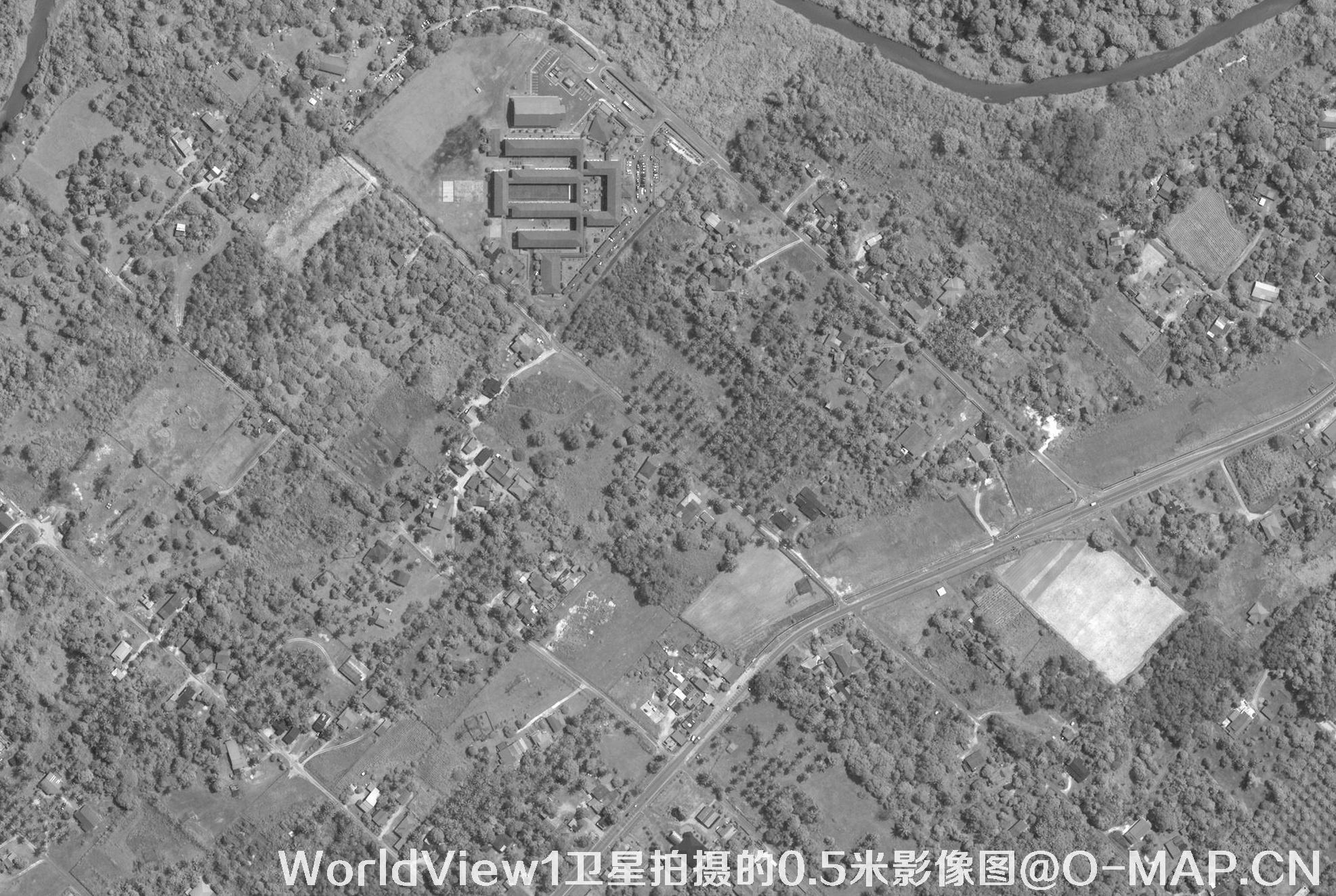 0.5米WorldView1卫星影像数据购买样例