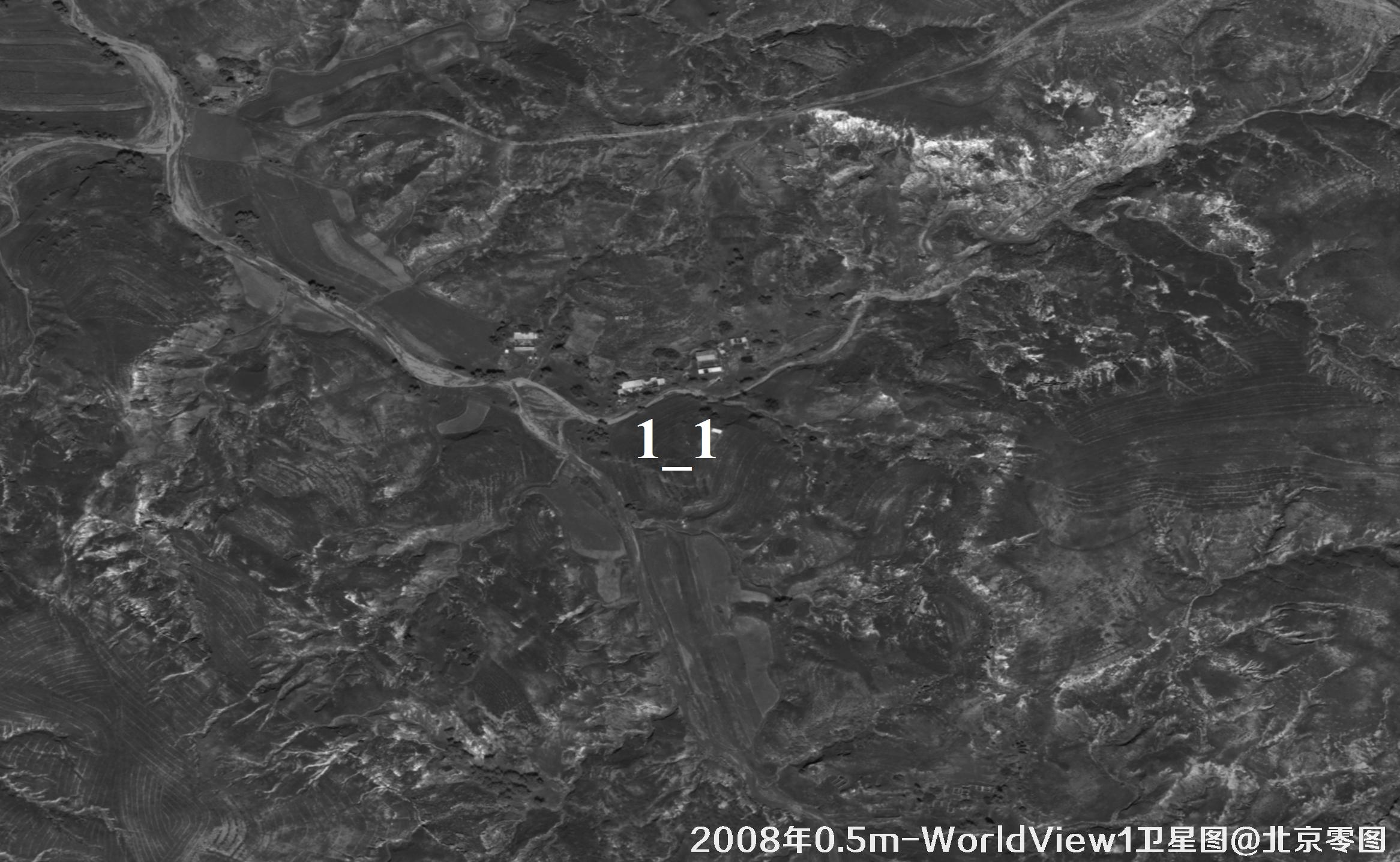 WorldView1卫星拍摄的0.5米卫星图