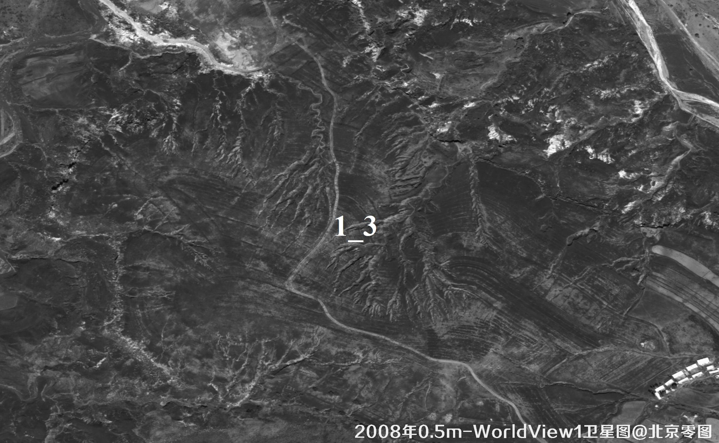 0.5米WorldView1卫星历史影像图样例